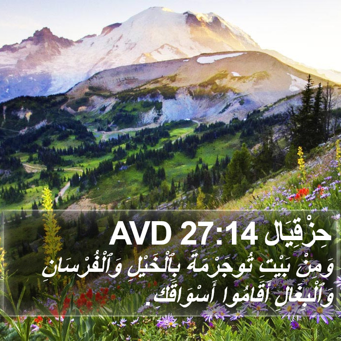 حِزْقِيَال 27:14 AVD Bible Study