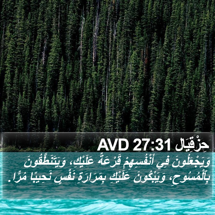 حِزْقِيَال 27:31 AVD Bible Study