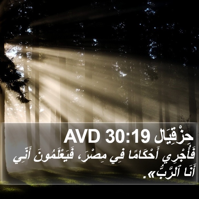 حِزْقِيَال 30:19 AVD Bible Study