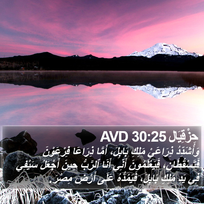 حِزْقِيَال 30:25 AVD Bible Study