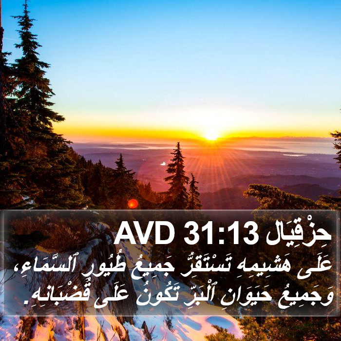 حِزْقِيَال 31:13 AVD Bible Study