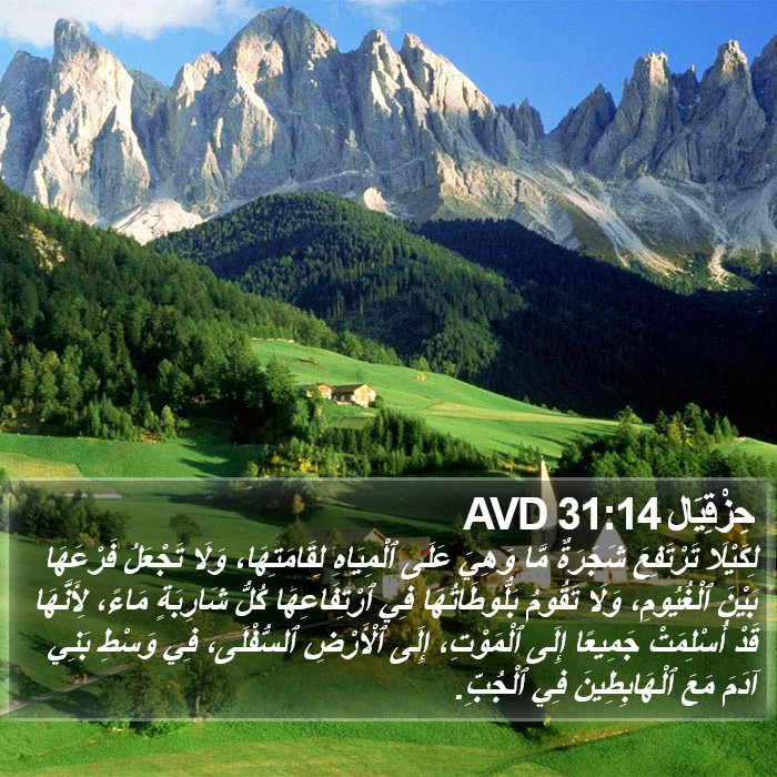 حِزْقِيَال 31:14 AVD Bible Study