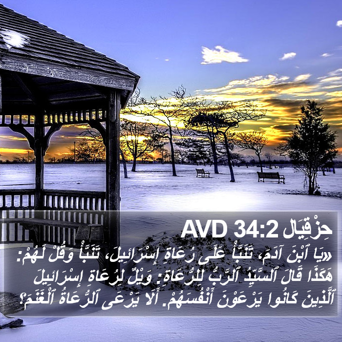 حِزْقِيَال 34:2 AVD Bible Study