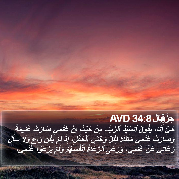 حِزْقِيَال 34:8 AVD Bible Study