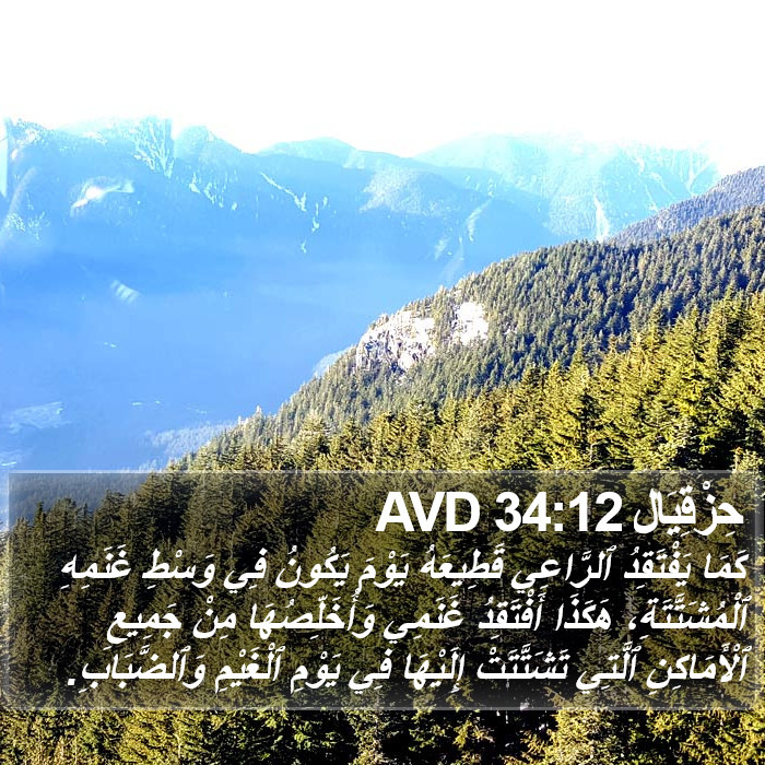 حِزْقِيَال 34:12 AVD Bible Study