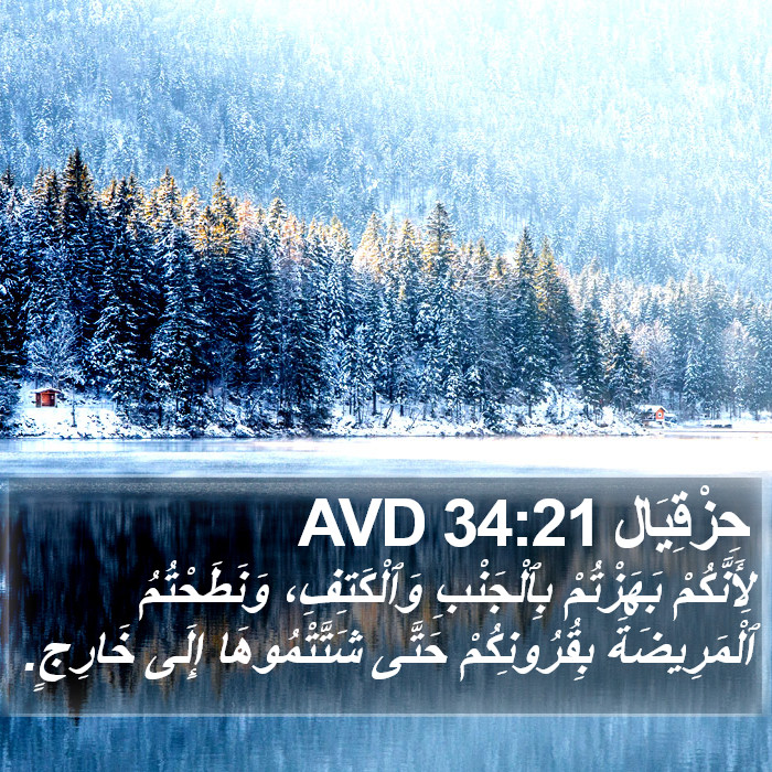 حِزْقِيَال 34:21 AVD Bible Study