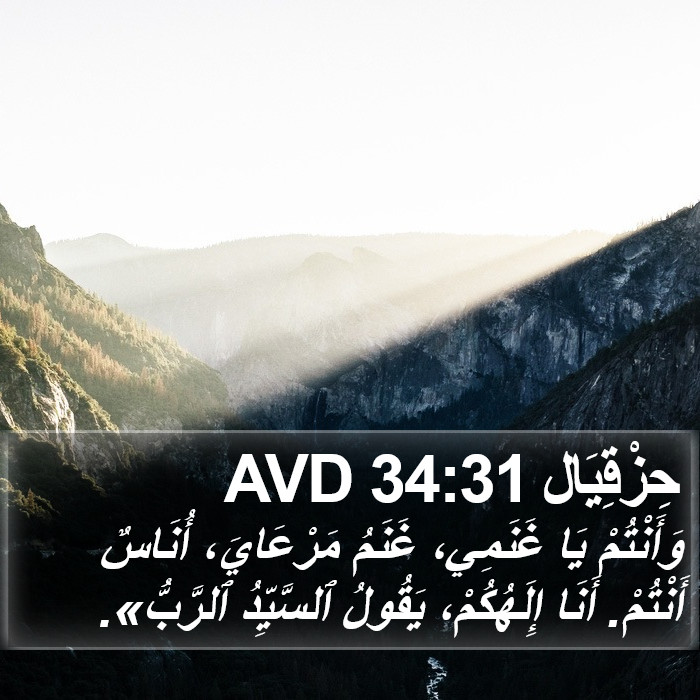 حِزْقِيَال 34:31 AVD Bible Study