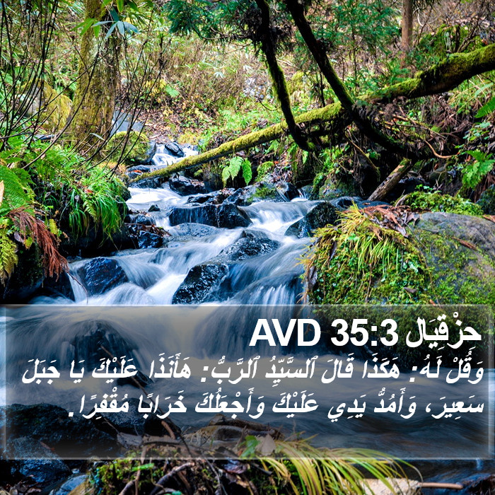 حِزْقِيَال 35:3 AVD Bible Study