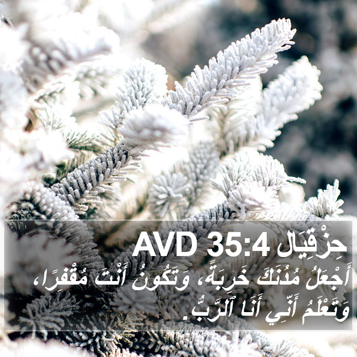 حِزْقِيَال 35:4 AVD Bible Study