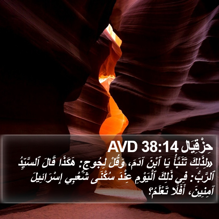 حِزْقِيَال 38:14 AVD Bible Study