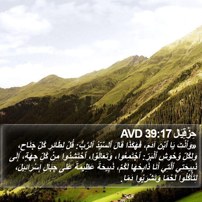 حِزْقِيَال 39:17 AVD Bible Study