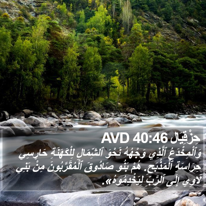 حِزْقِيَال 40:46 AVD Bible Study