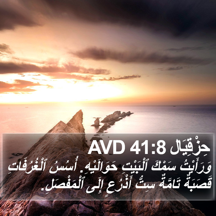 حِزْقِيَال 41:8 AVD Bible Study