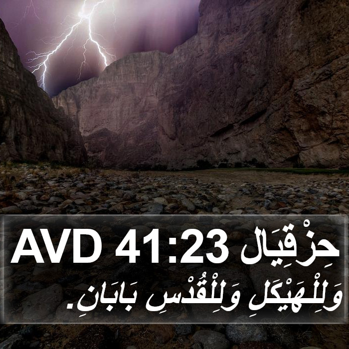 حِزْقِيَال 41:23 AVD Bible Study