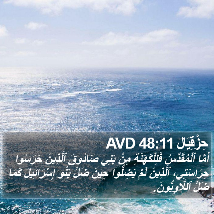 حِزْقِيَال 48:11 AVD Bible Study