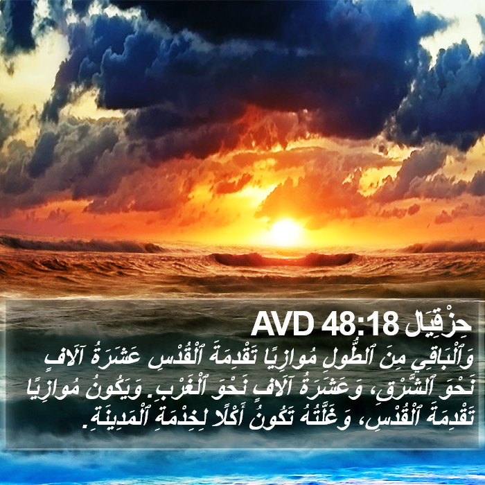 حِزْقِيَال 48:18 AVD Bible Study