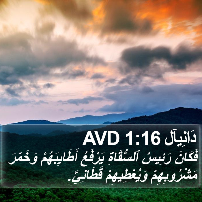 دَانِيآل 1:16 AVD Bible Study