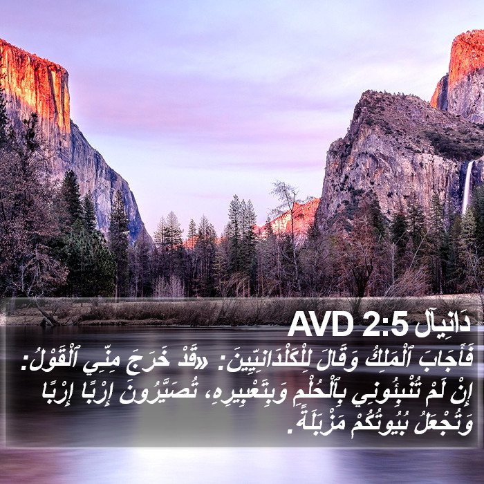 دَانِيآل 2:5 AVD Bible Study