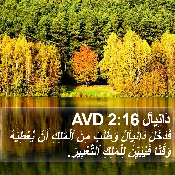 دَانِيآل 2:16 AVD Bible Study