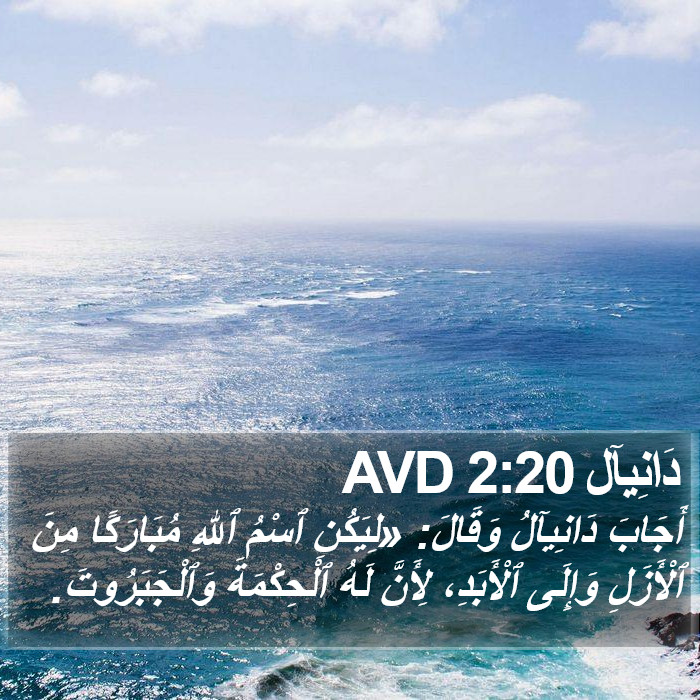 دَانِيآل 2:20 AVD Bible Study