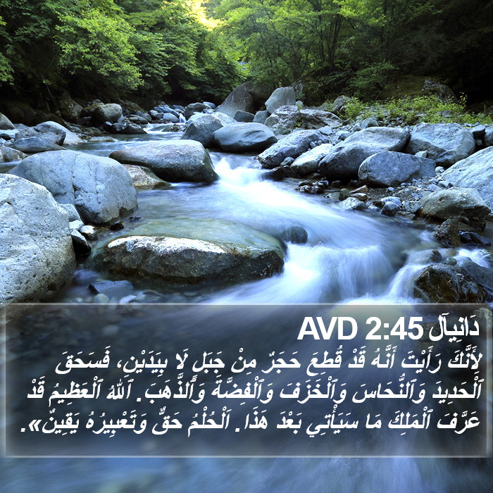 دَانِيآل 2:45 AVD Bible Study