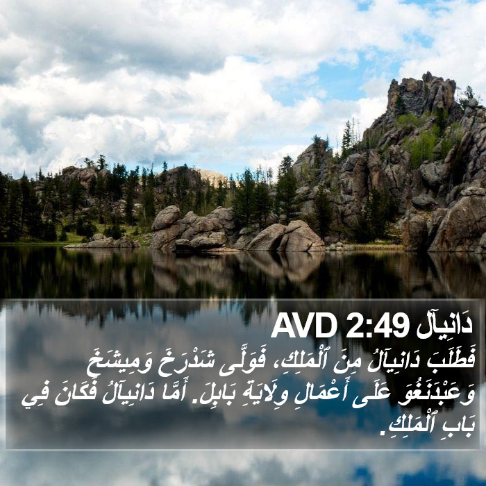 دَانِيآل 2:49 AVD Bible Study