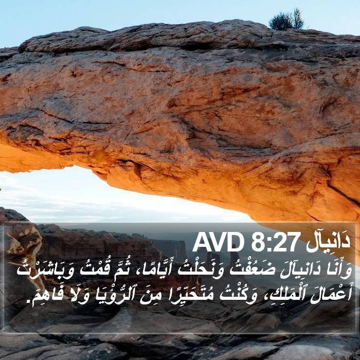 دَانِيآل 8:27 AVD Bible Study