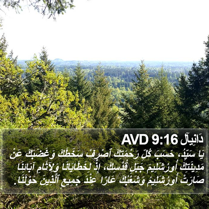 دَانِيآل 9:16 AVD Bible Study
