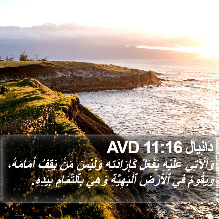 دَانِيآل 11:16 AVD Bible Study