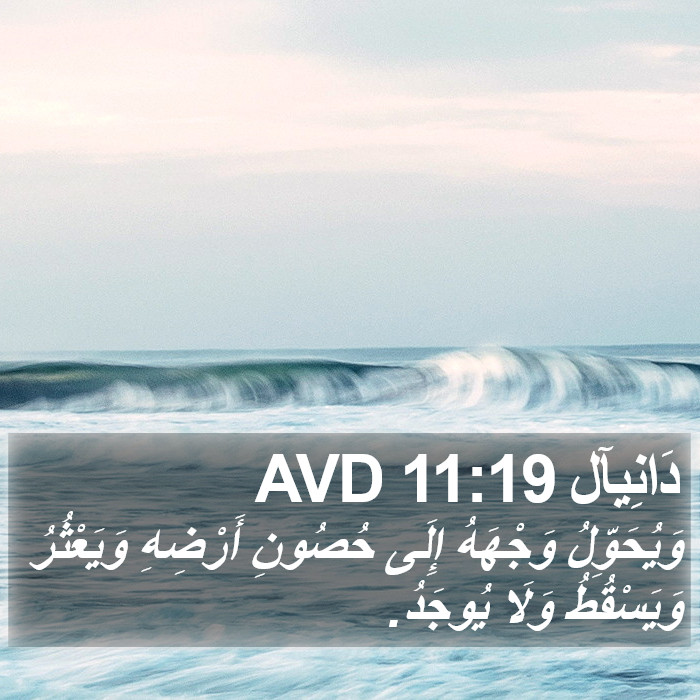 دَانِيآل 11:19 AVD Bible Study