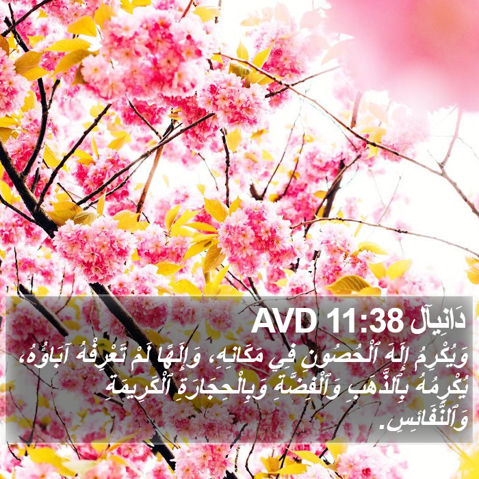 دَانِيآل 11:38 AVD Bible Study