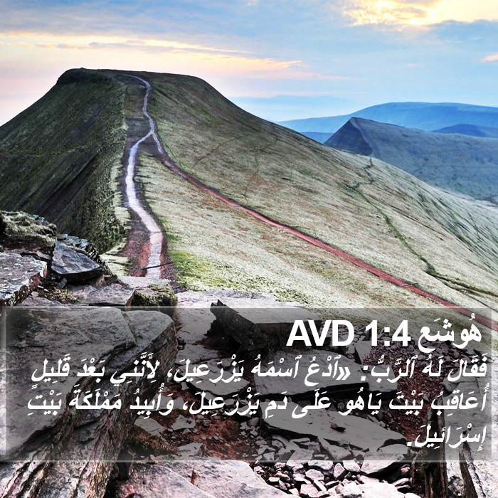 هُوشَع 1:4 AVD Bible Study