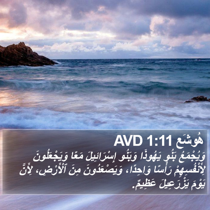 هُوشَع 1:11 AVD Bible Study