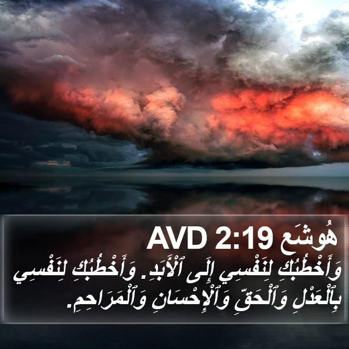 هُوشَع 2:19 AVD Bible Study