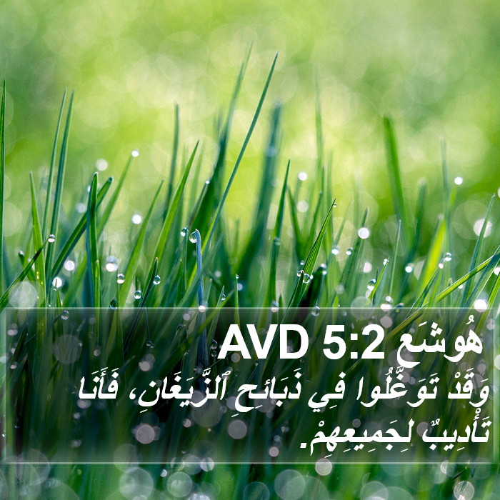 هُوشَع 5:2 AVD Bible Study