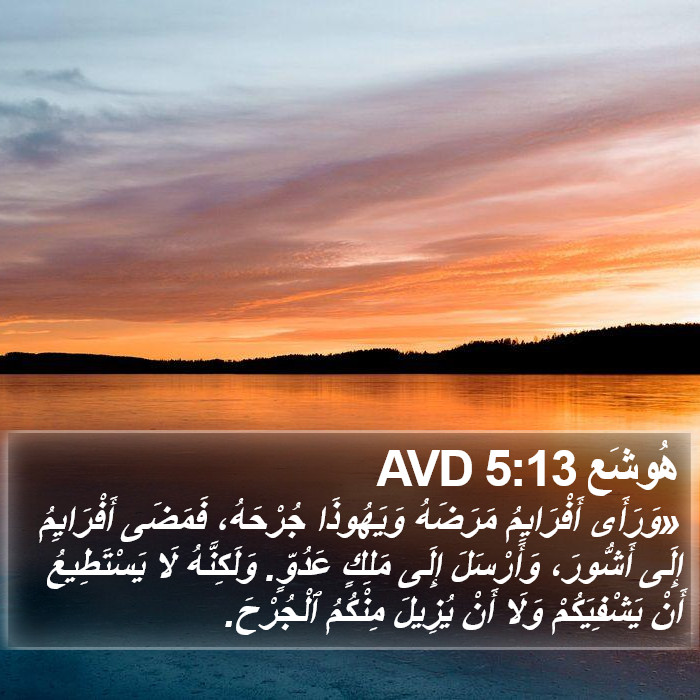 هُوشَع 5:13 AVD Bible Study