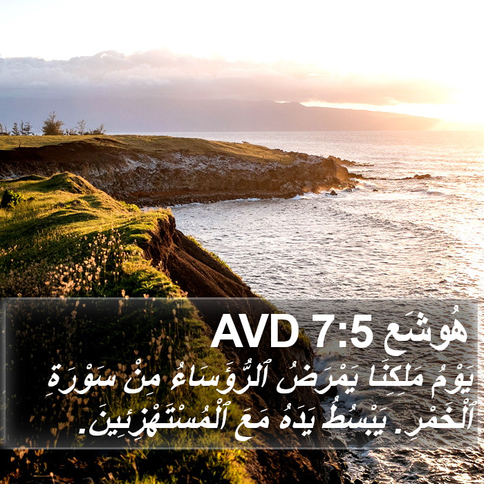 هُوشَع 7:5 AVD Bible Study