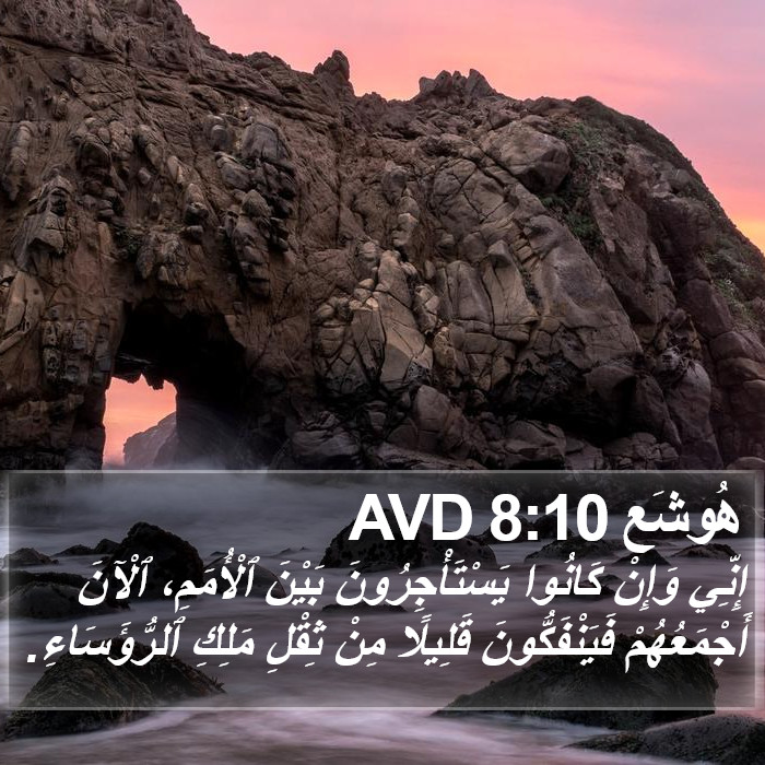 هُوشَع 8:10 AVD Bible Study