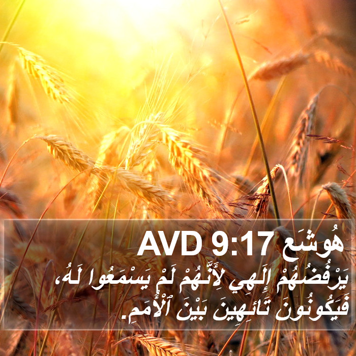 هُوشَع 9:17 AVD Bible Study