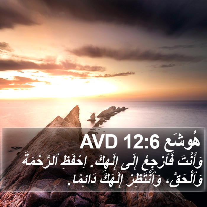 هُوشَع 12:6 AVD Bible Study