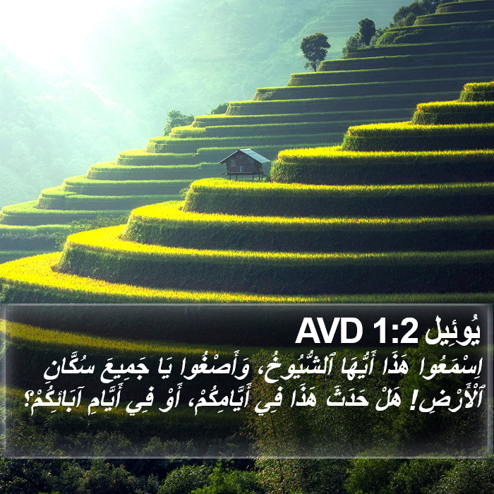 يُوئِيل 1:2 AVD Bible Study