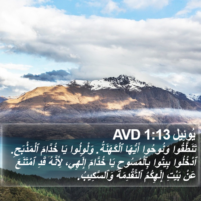 يُوئِيل 1:13 AVD Bible Study