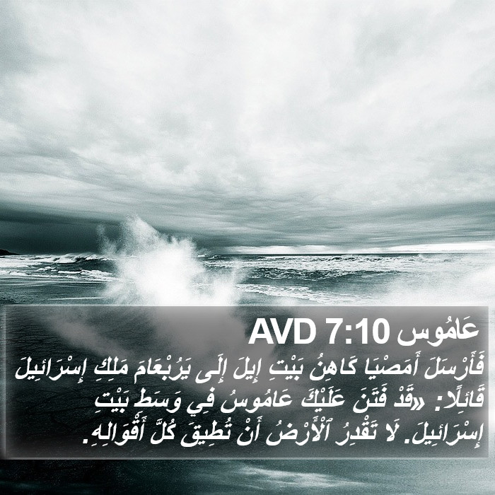 عَامُوس 7:10 AVD Bible Study