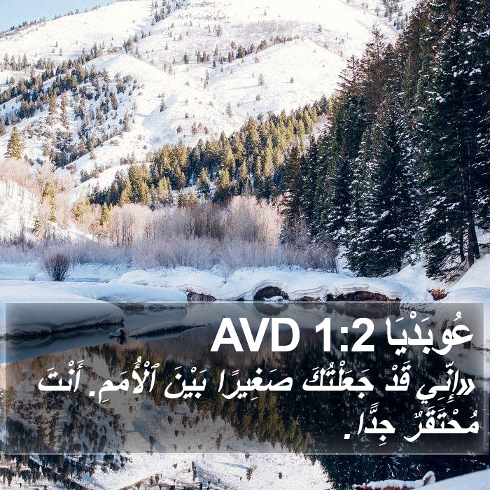 عُوبَدْيَا 1:2 AVD Bible Study