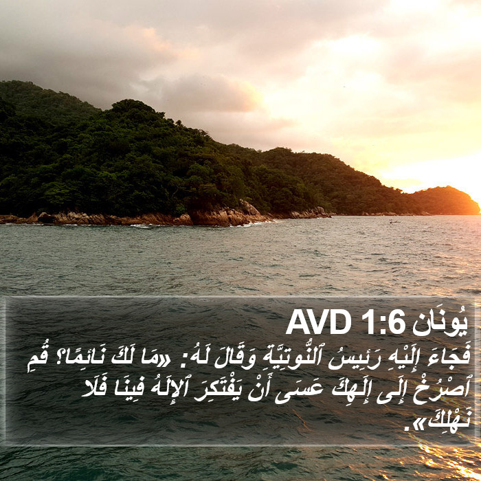 يُونَان 1:6 AVD Bible Study