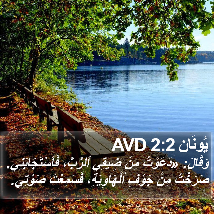 يُونَان 2:2 AVD Bible Study
