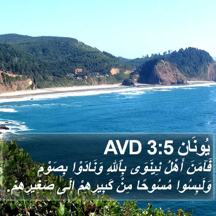 يُونَان 3:5 AVD Bible Study