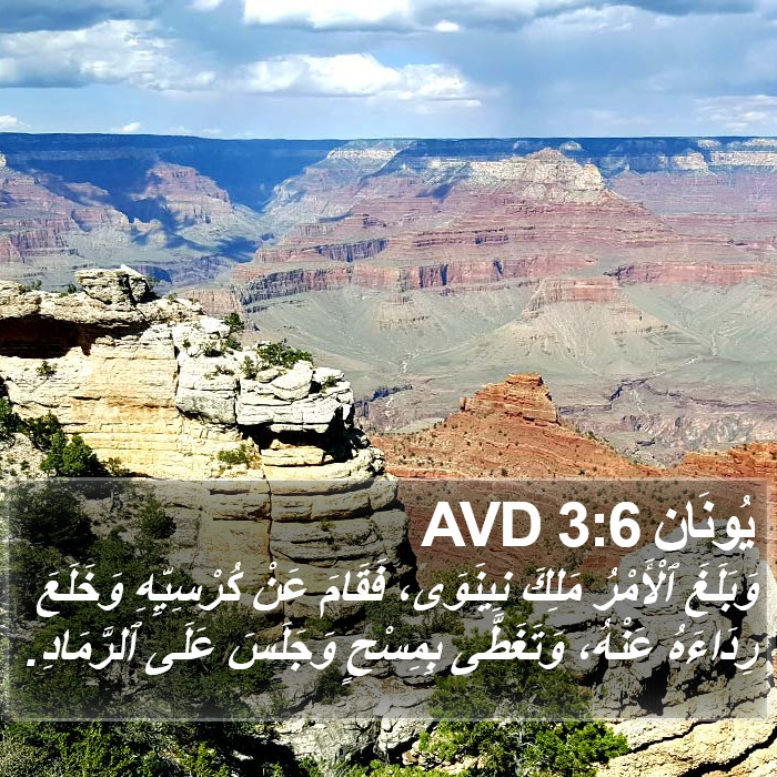يُونَان 3:6 AVD Bible Study