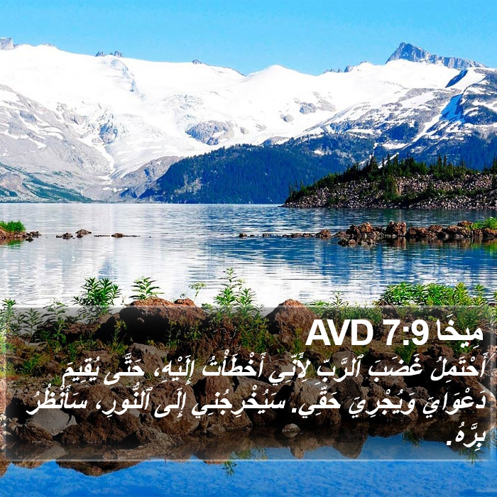 مِيخَا 7:9 AVD Bible Study