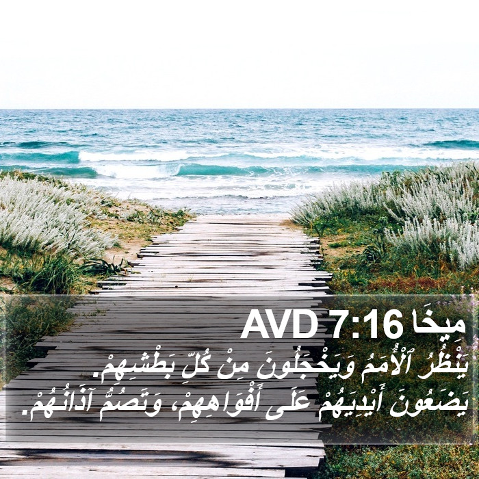 مِيخَا 7:16 AVD Bible Study